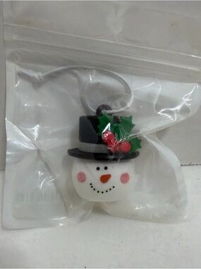 doTERRA Holiday Snowman Oil Bottle Topper Christmas Tree Ornament New